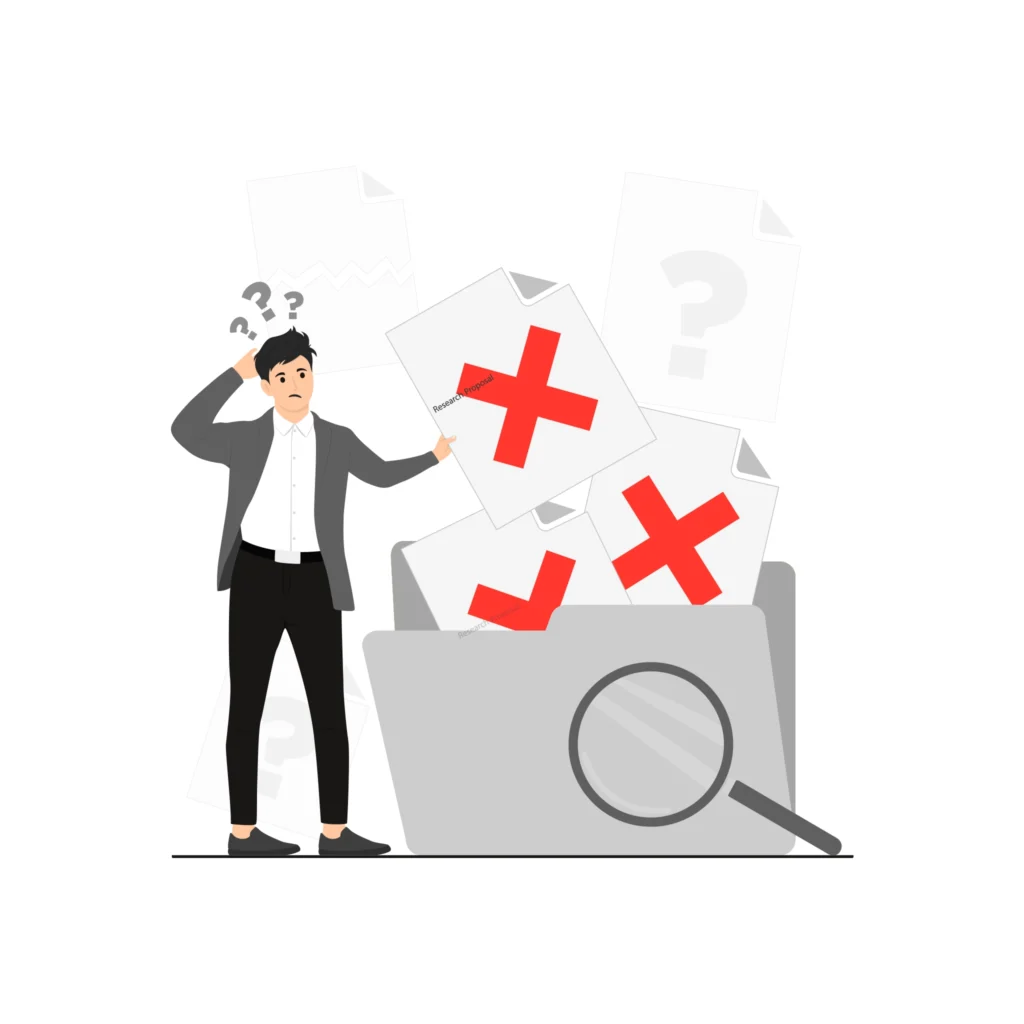 الأخطاء الشائعة التي يقع فيها الباحث عند كتابة مقترح البحث وكيفية تجنبها