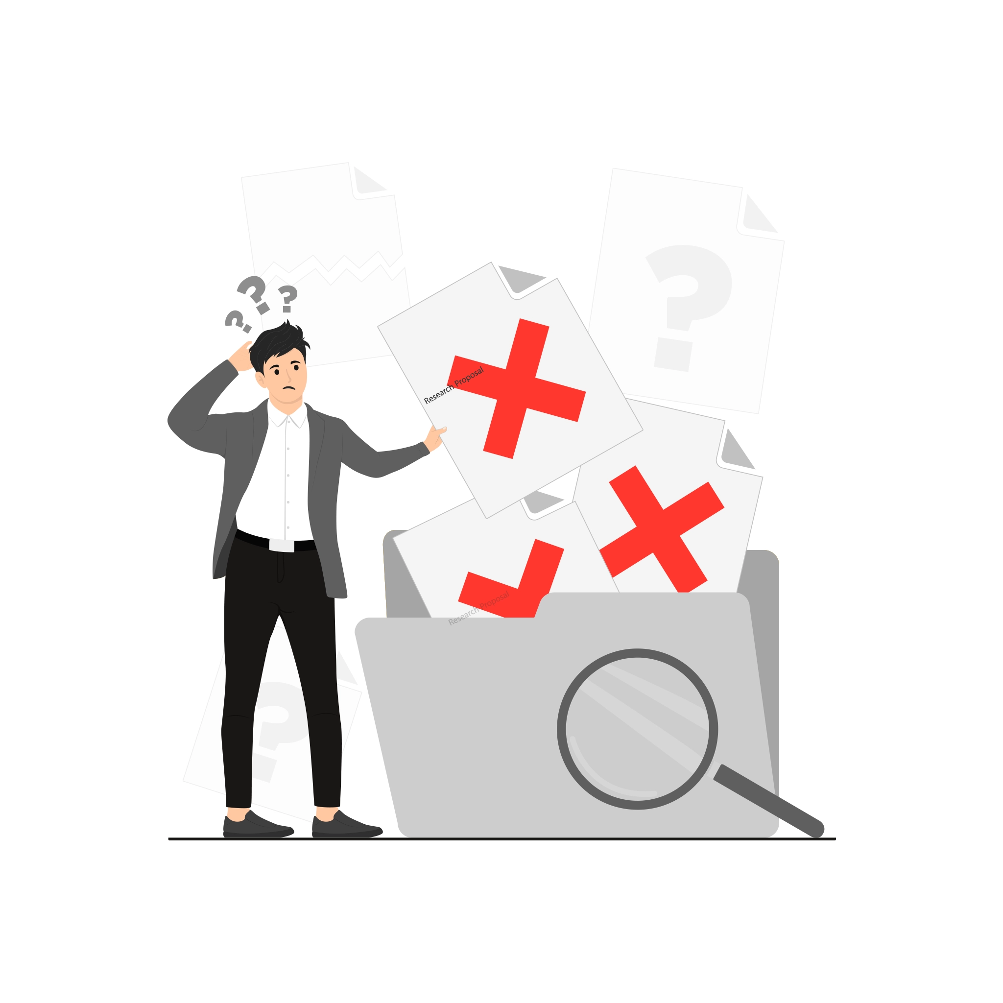 الأخطاء الشائعة التي يقع فيها الباحث عند كتابة مقترح البحث وكيفية تجنبها