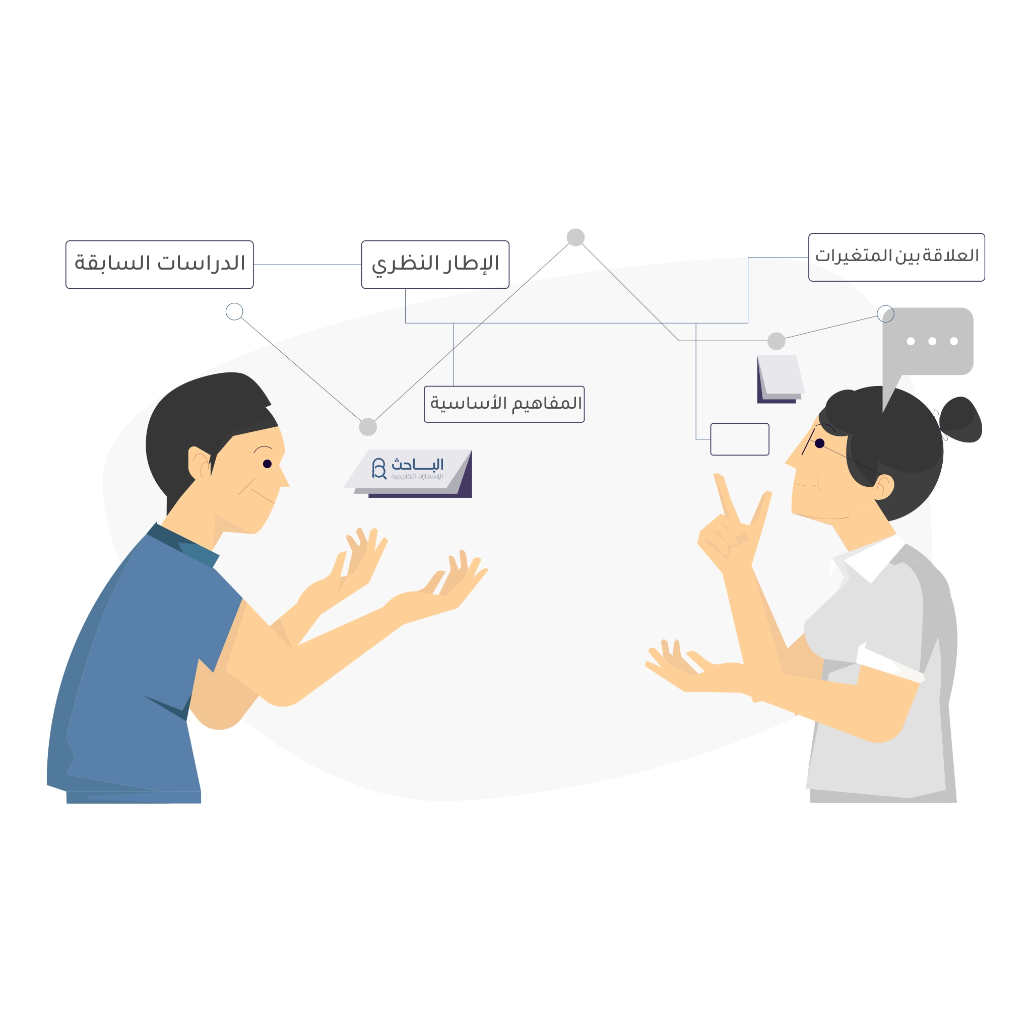 الإطار النظري في البحث العلمي: أهميته والمحاور التي يناقشها
