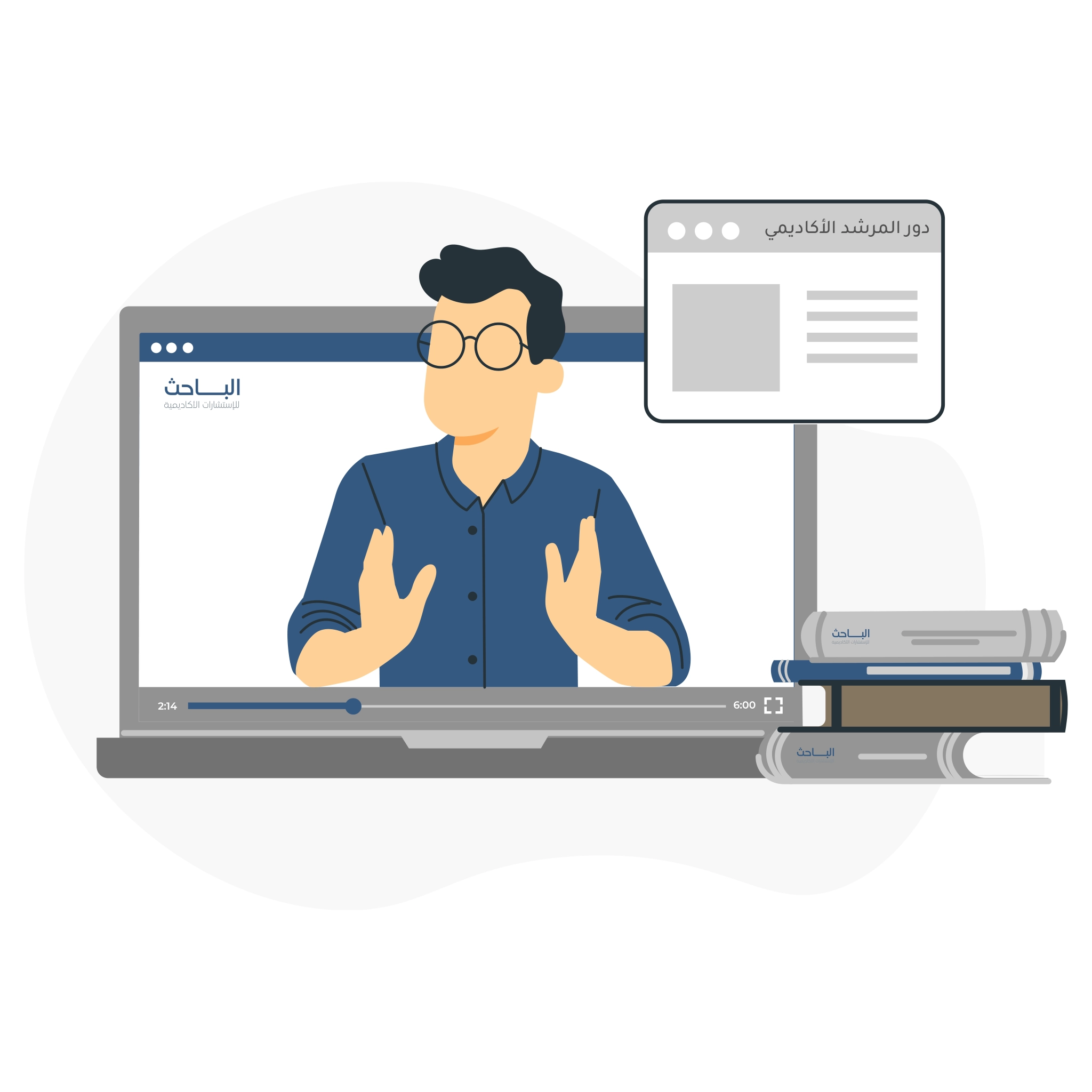 دور المرشد الأكاديمي في تطوير مهارات البحث العلمي لدى طلاب الدراسات العليا