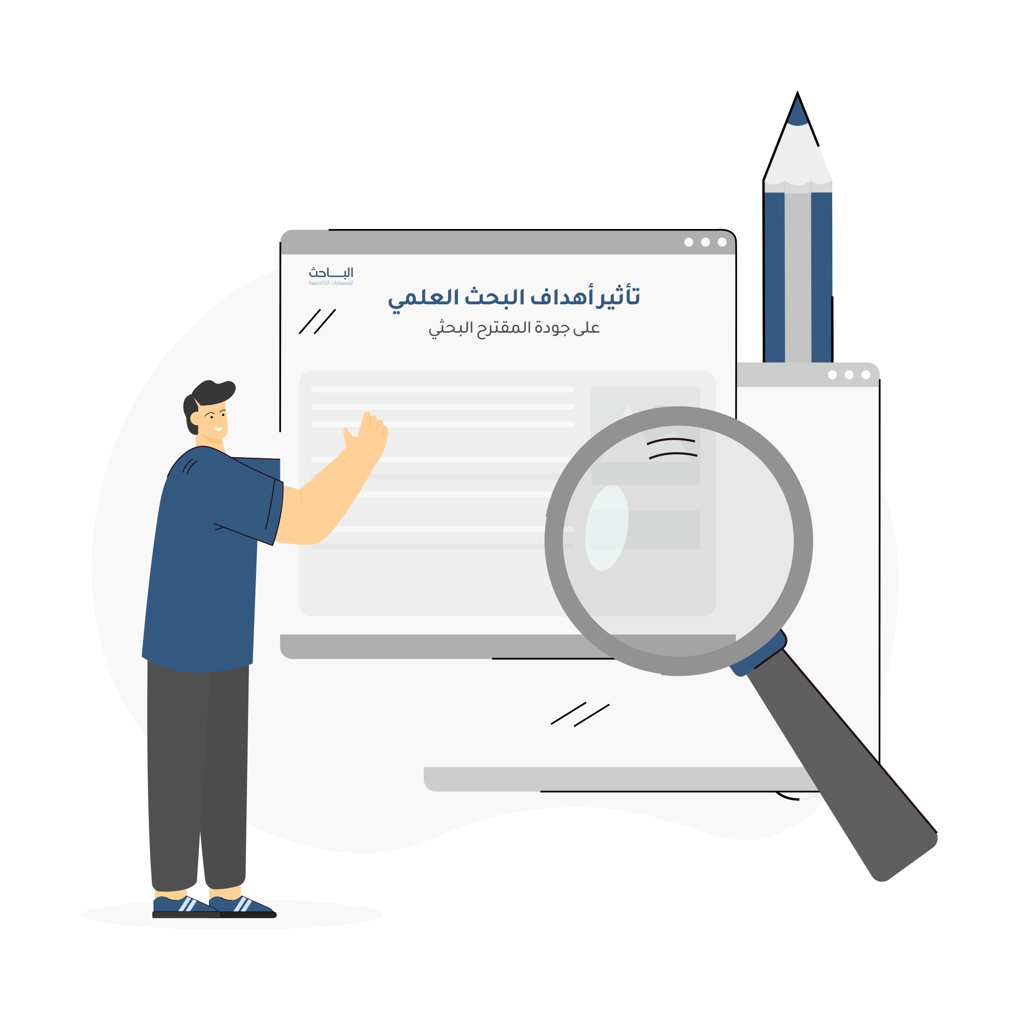 تأثير أهداف البحث العلمي على جودة المقترح البحثي لطلبة الدراسات العليا